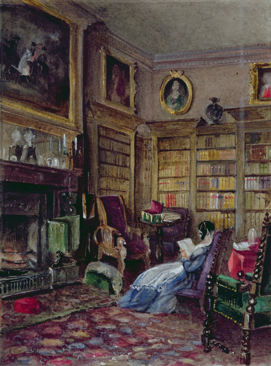 Biblioteka na Piccadilly autorstwa Lady Honoria Cadogan