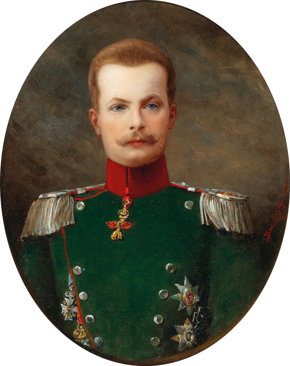Portret księcia Maksymiliana Emanuela w Bawarii 1849-1893. autorstwa Lajos Bruck