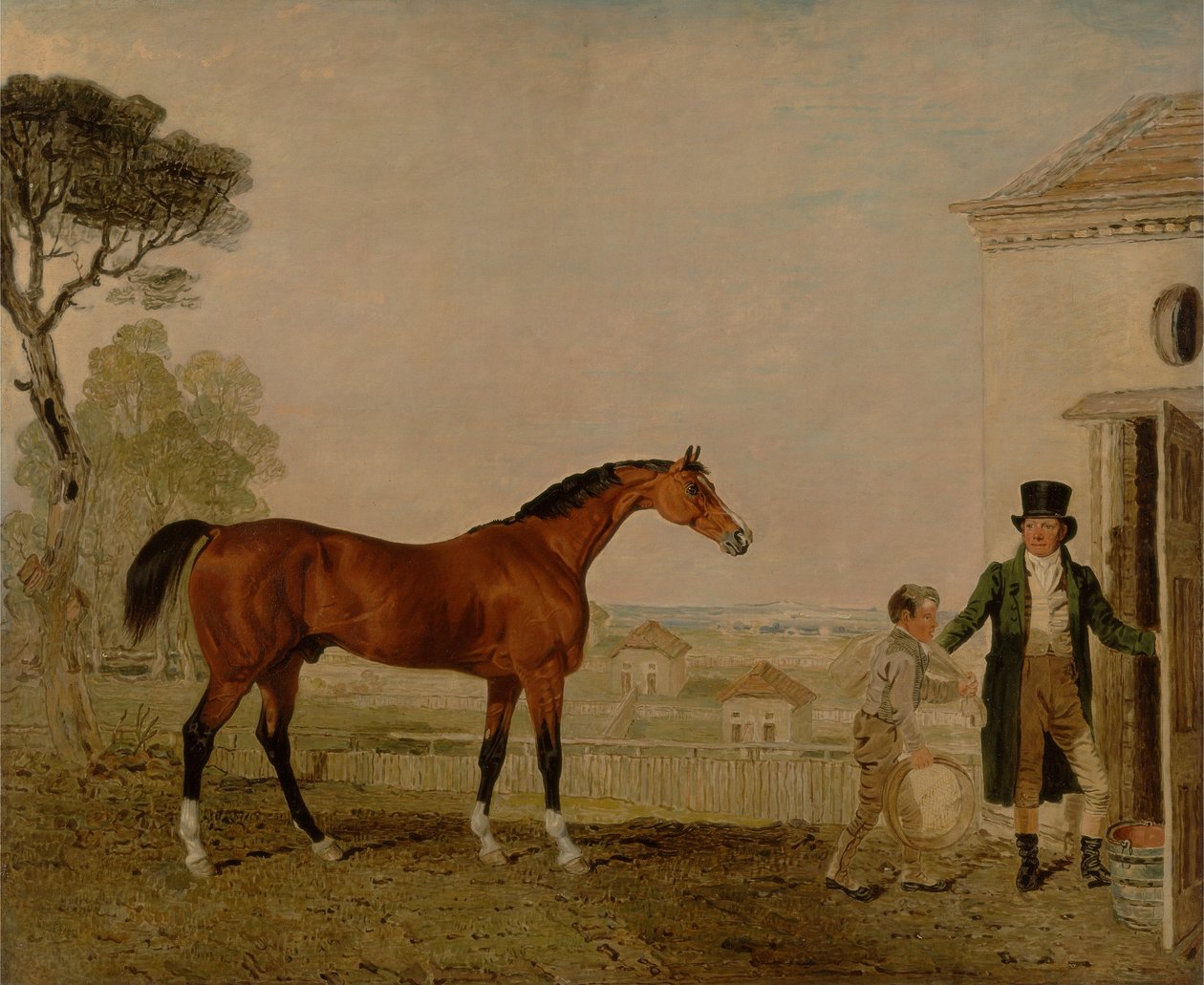 „Sultan” w stadninie markiza Exeter, Burghley autorstwa Lambert Marshall