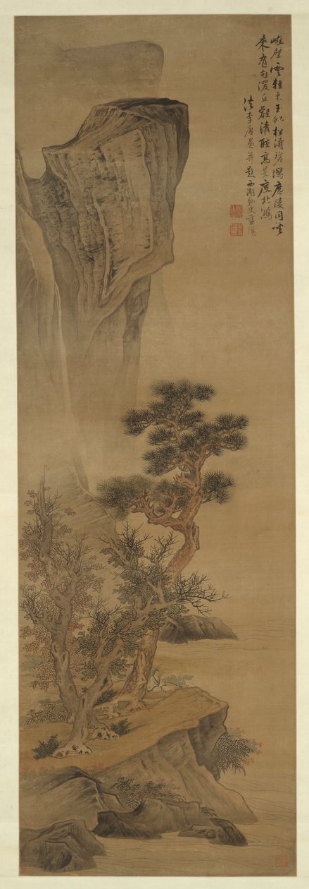 Krajobraz w stylu Li Tang autorstwa Lan Ying
