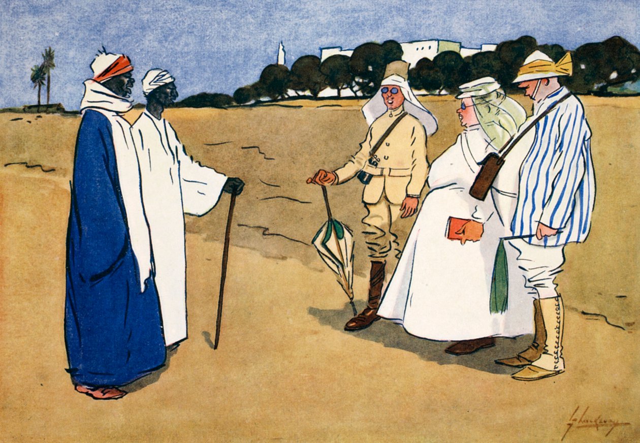 „O wadę mocy, którą obdarzył nas darem, aby zobaczyć nas tak, jak oni nas widzą”, 1908. autorstwa Lance Thackeray