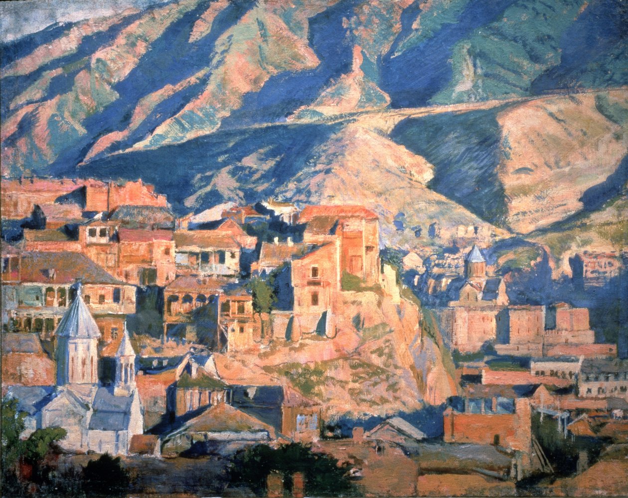 Tbilisi, 1918 autorstwa Lanceray