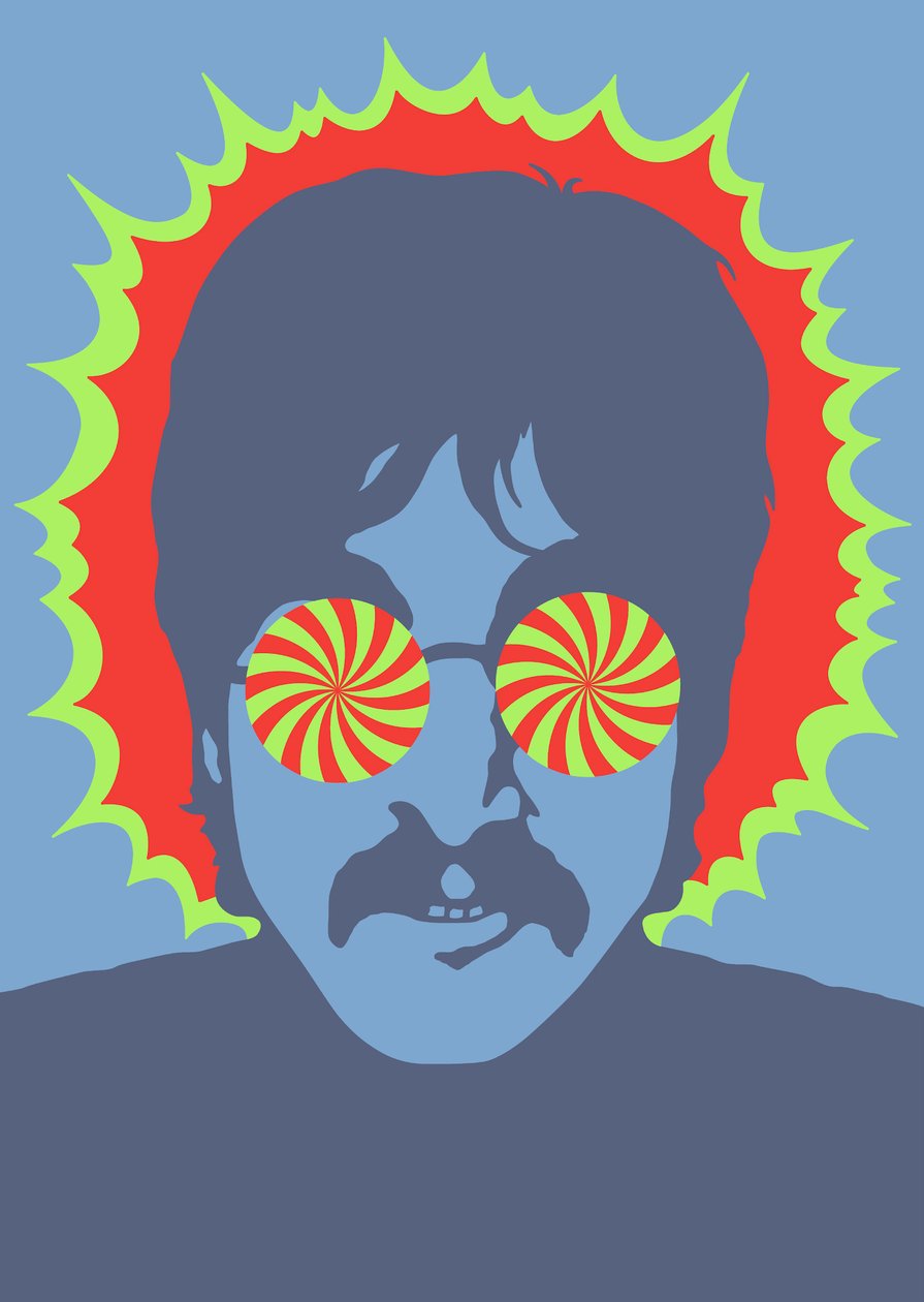 Lennon - Kalejdoskopowe oczy, 1967 autorstwa Larry Smart