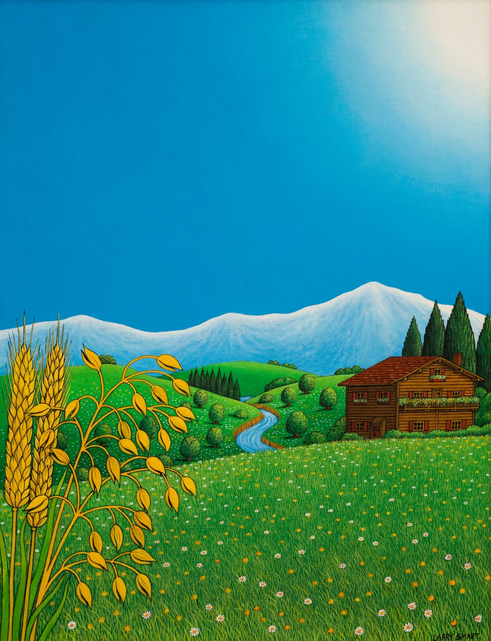 Szwajcarskie Musli, 1996 autorstwa Larry Smart