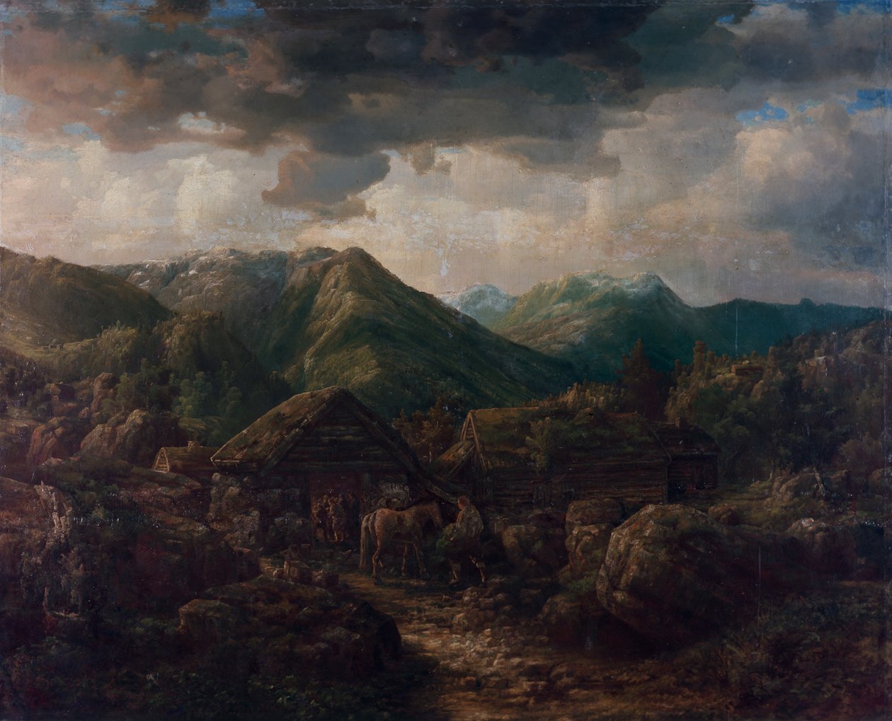 Kuźnia autorstwa Lars Hertervig