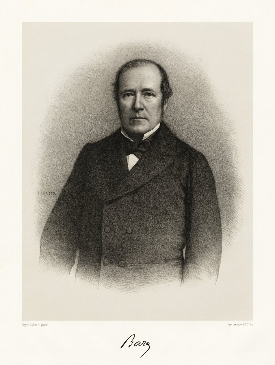 Jean Didier Baze, 1865-66 autorstwa Lasnier