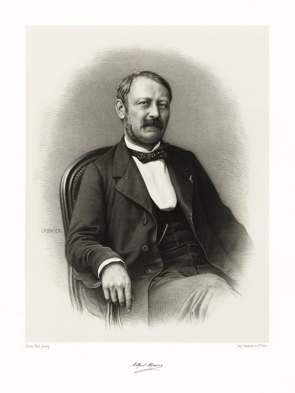 Louis Ferdinand Alfred Maury, 1865-66 autorstwa Lasnier