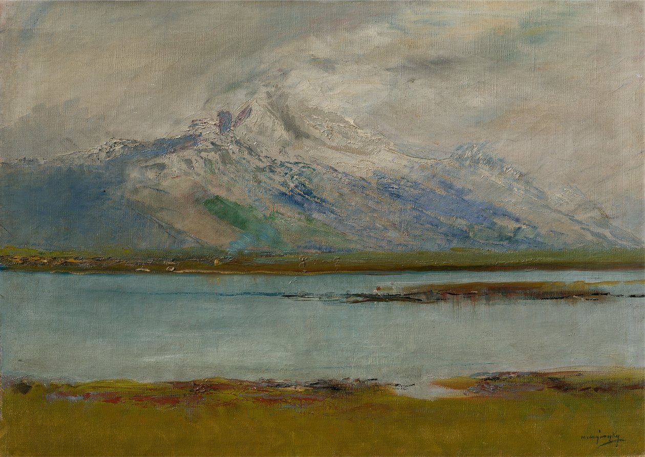 Krajobraz tatrzański, 1890-95 autorstwa Laszlo Mednyanszky