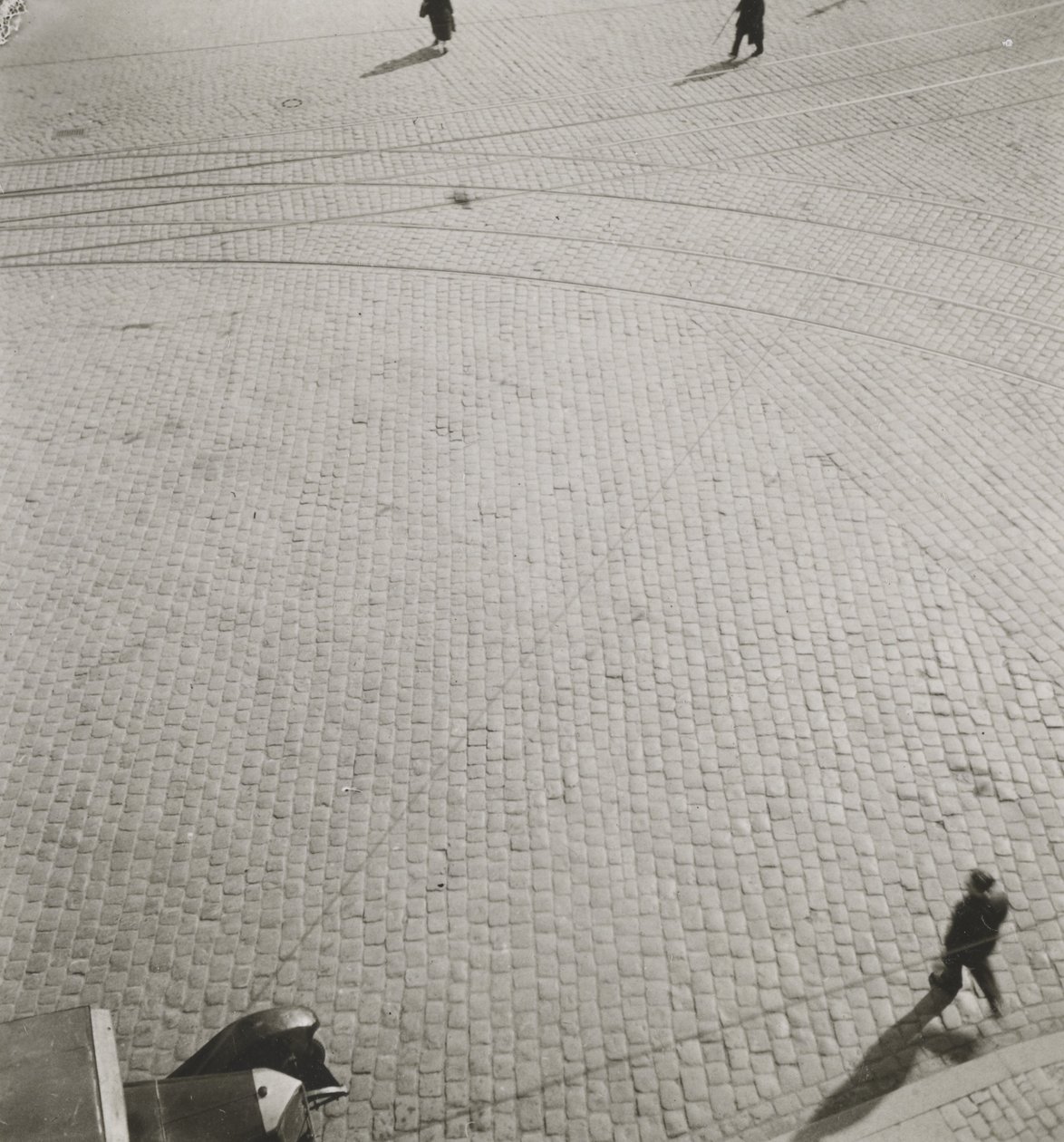 Bez tytułu, ok. 1920 (odbitka stykowa żelatynowo-srebrowa) autorstwa Laszlo Moholy Nagy