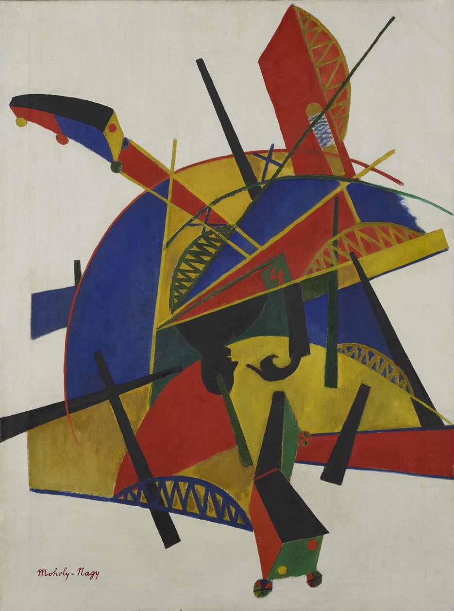 Panny młode, 1920. autorstwa Laszlo Moholy Nagy
