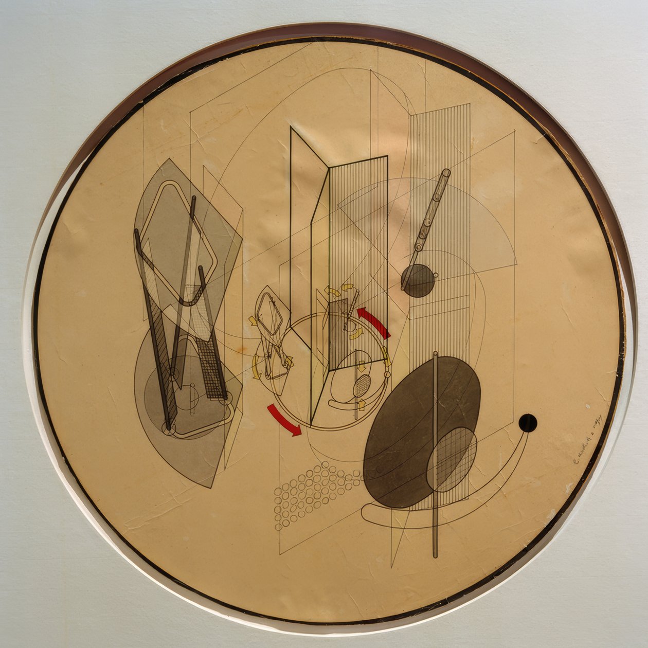 Die Mechanik des Lichtrequisits autorstwa Laszlo Moholy Nagy