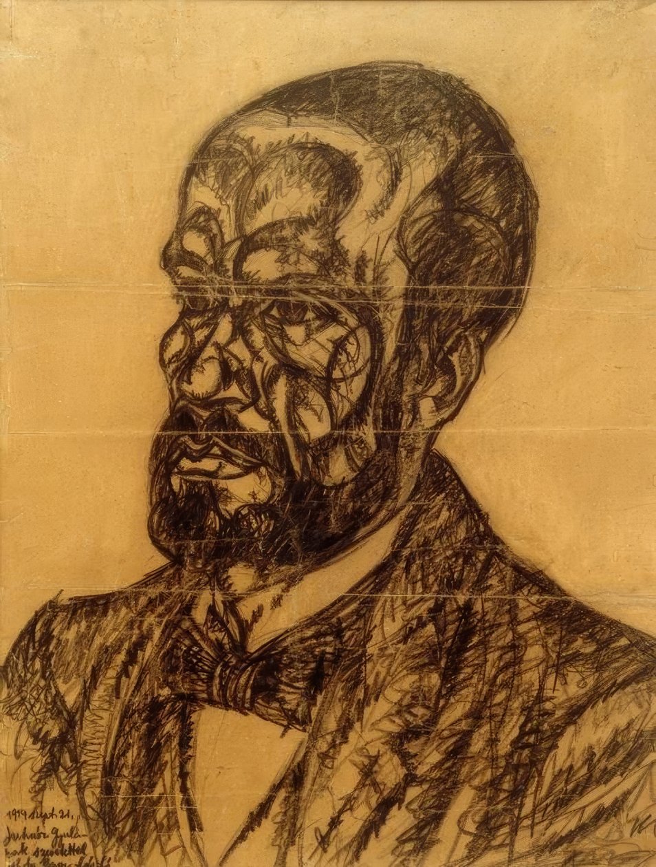 Gyula Juhasz autorstwa Laszlo Moholy Nagy