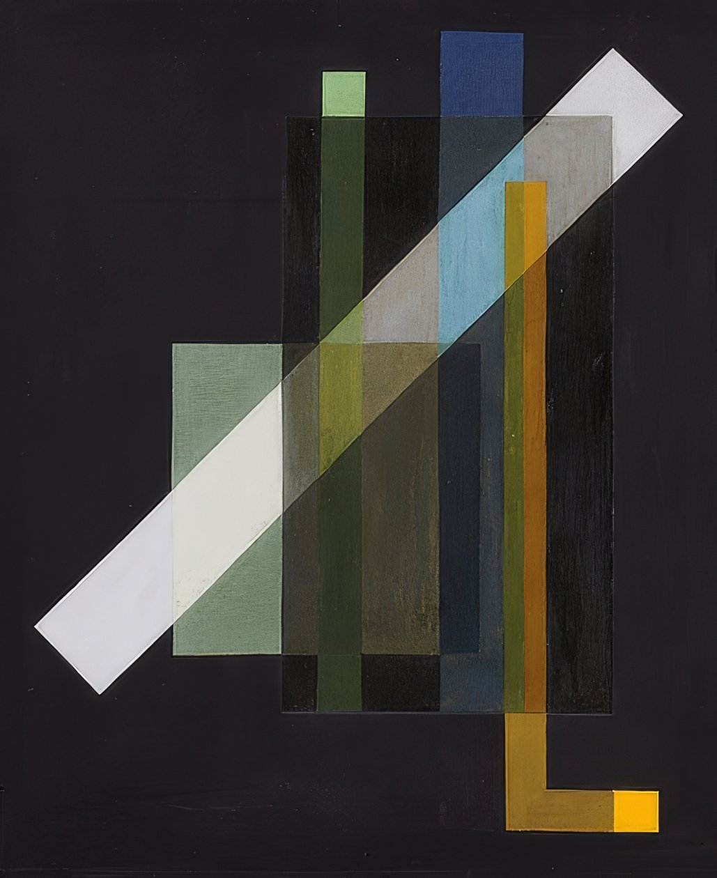 Budowa. 1924 autorstwa Laszlo Moholy Nagy