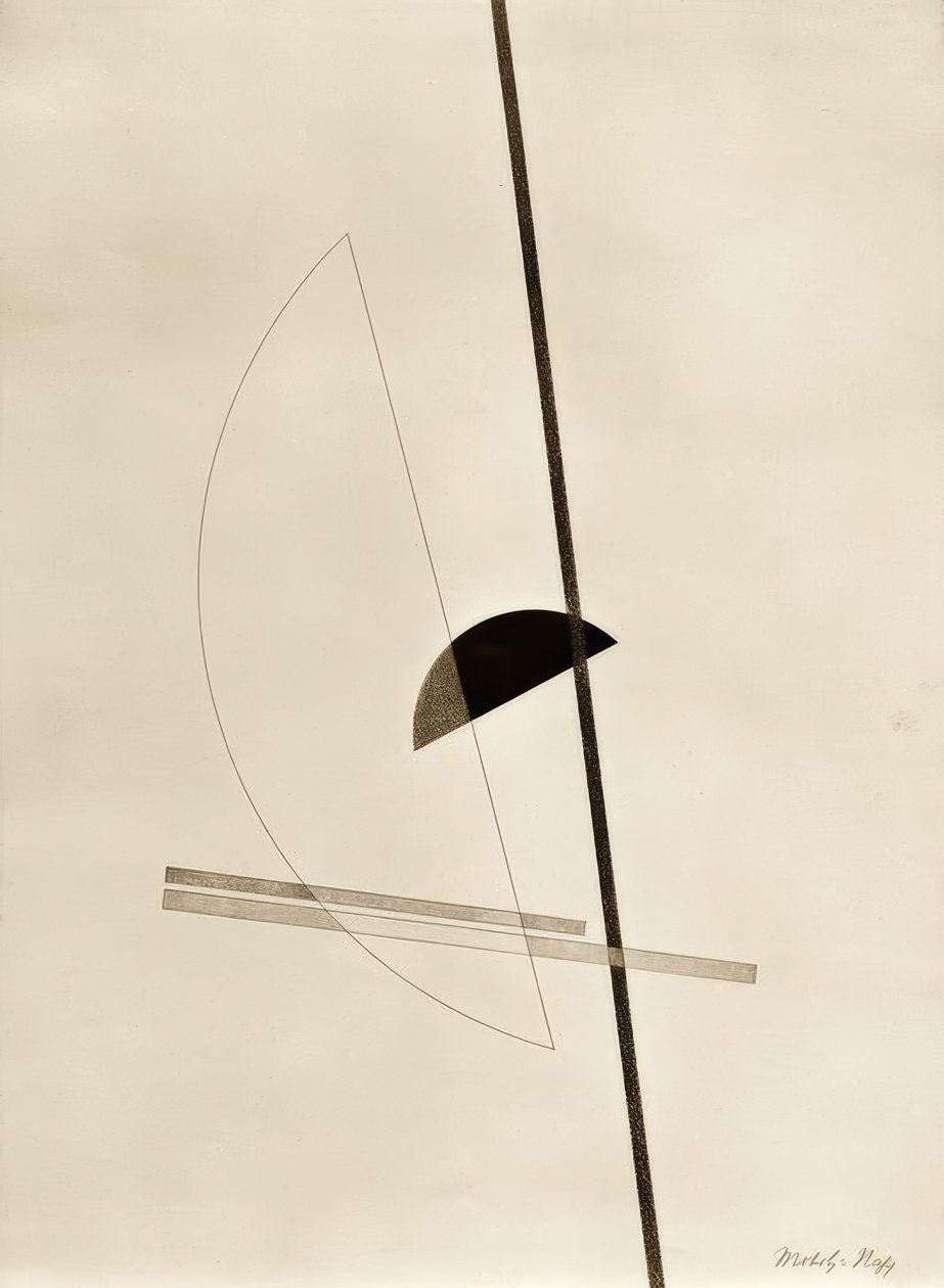 Konstrukcja. 6. Folder Kestnera autorstwa Laszlo Moholy Nagy