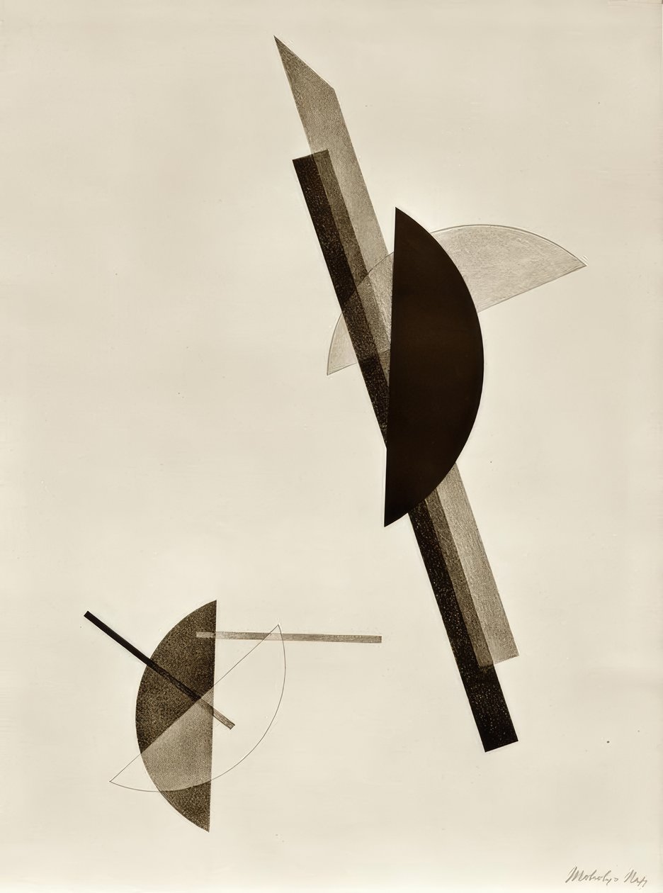 Konstrukcja. 6. Folder Kestnera autorstwa Laszlo Moholy Nagy
