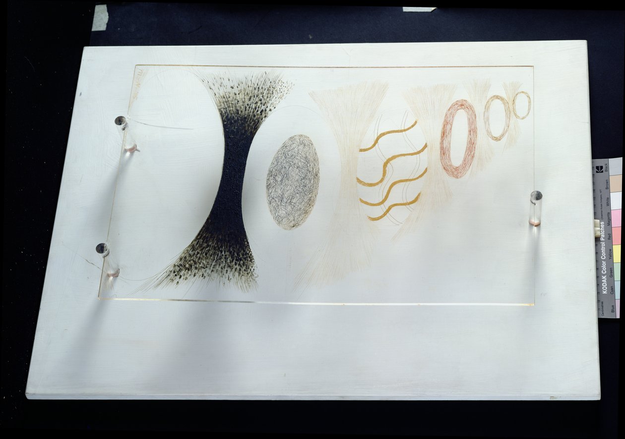 Owale, 1945 autorstwa Laszlo Moholy Nagy