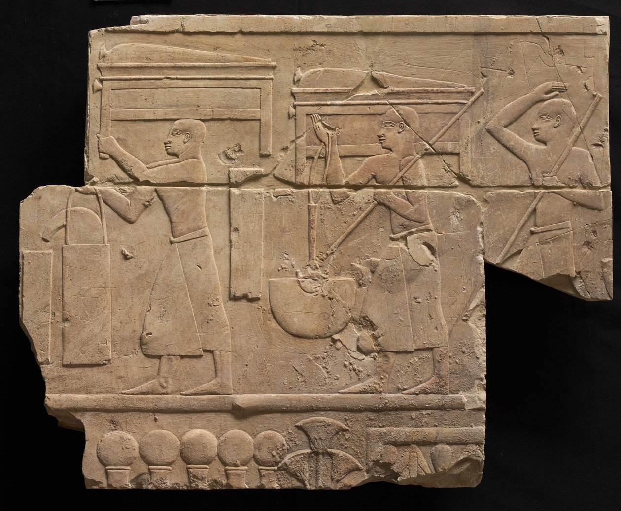 Męskie wyposażenie grobowca, 667-647 pne autorstwa Late Period Egyptian