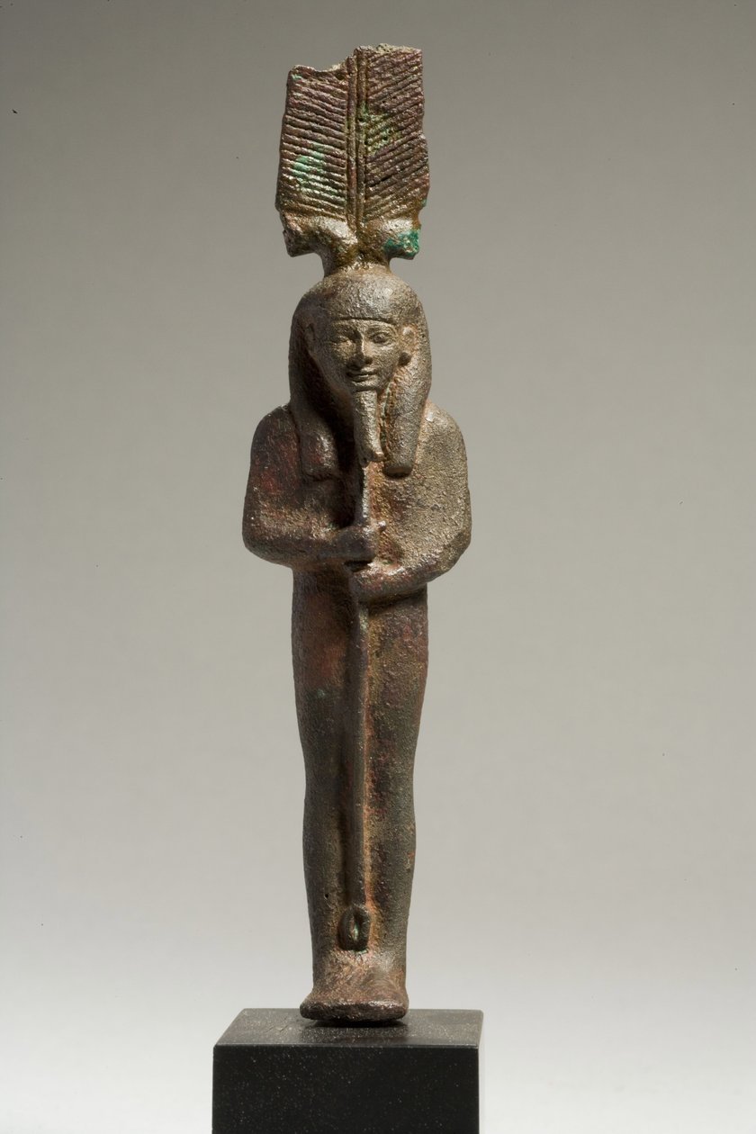 Ptah-Tatenen, późny okres dynastyczny, 664-332 pne (brąz) autorstwa Late Period Egyptian