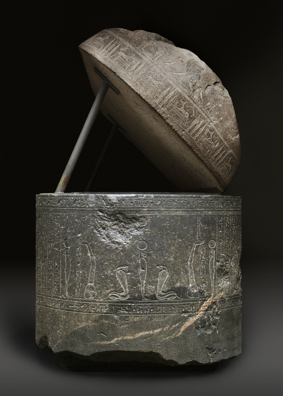 Sarkofag Wennefera, 380-332 pne (granit) autorstwa Late Period Egyptian