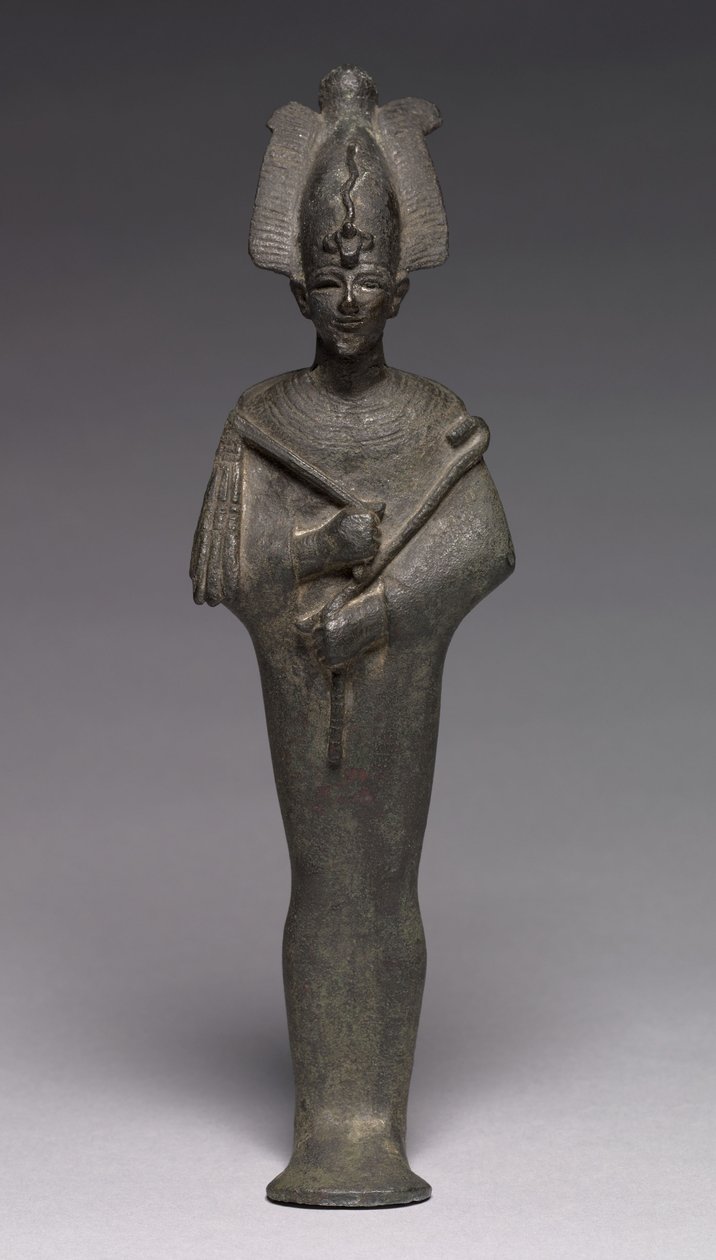 Statuetka Ozyrysa, 664-30 pne autorstwa Late Period Egyptian