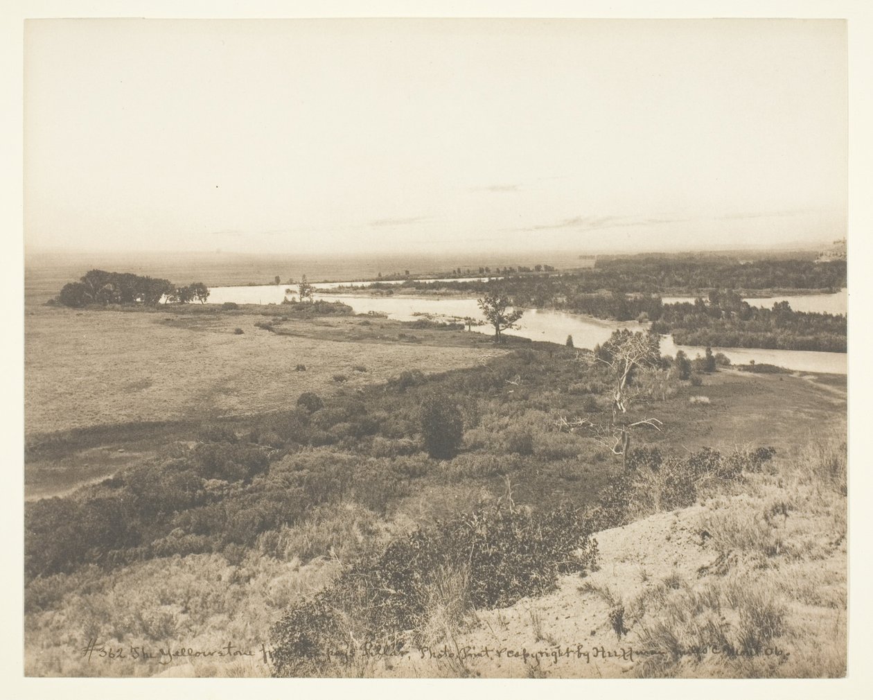 Yellowstone z filaru Pompejusza autorstwa Laton Alton Huffman