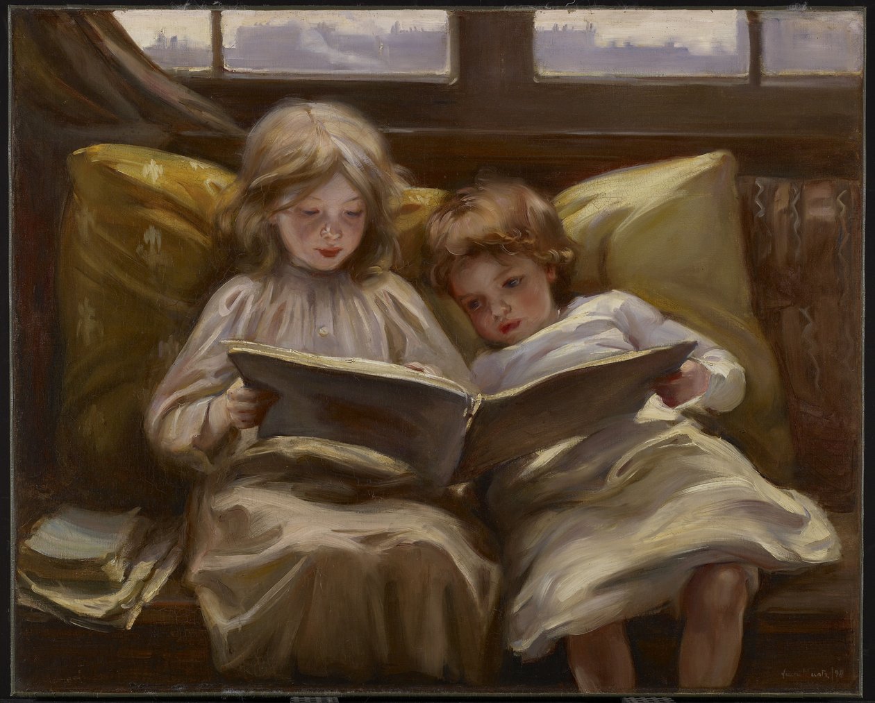 Ciekawa historia, 1898 autorstwa Laura Muntz Lyall
