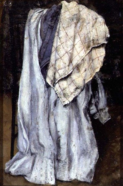 Studium Draperii (panel) autorstwa Laura Theresa  Alma Tadema