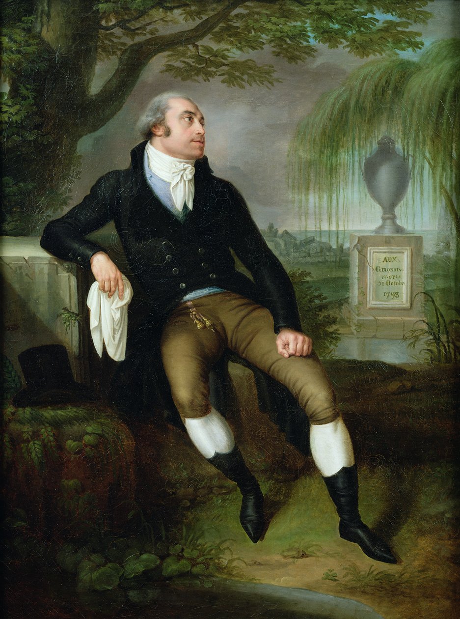 Hołd dla Girondinów, 1793 autorstwa Laurent Blanchard
