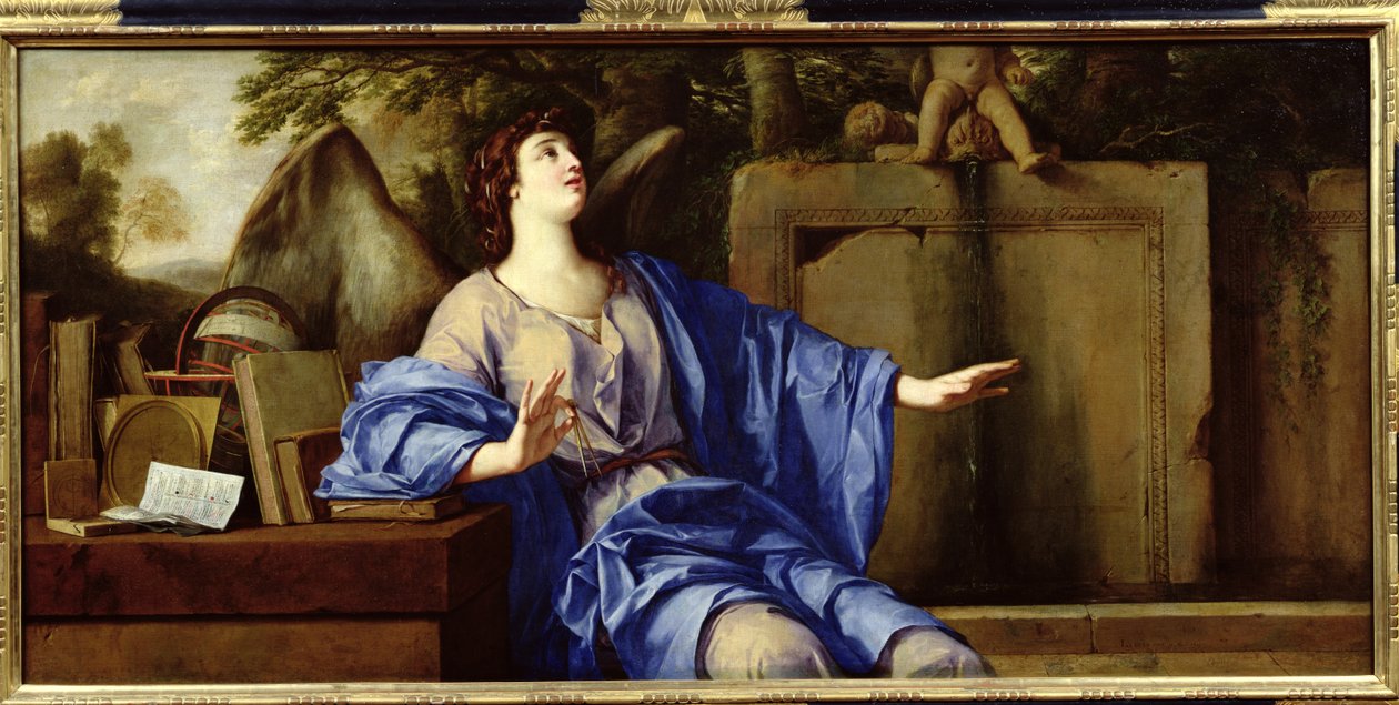 Astronomia, 1649 autorstwa Laurent de la Hyre