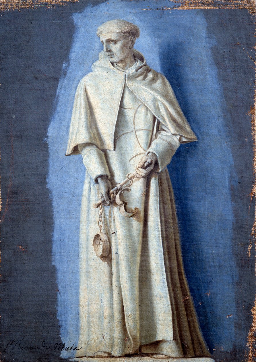 Św. 0,33 x 0,23 m Paryż. Muzeum w Luwrze autorstwa Laurent de la Hyre
