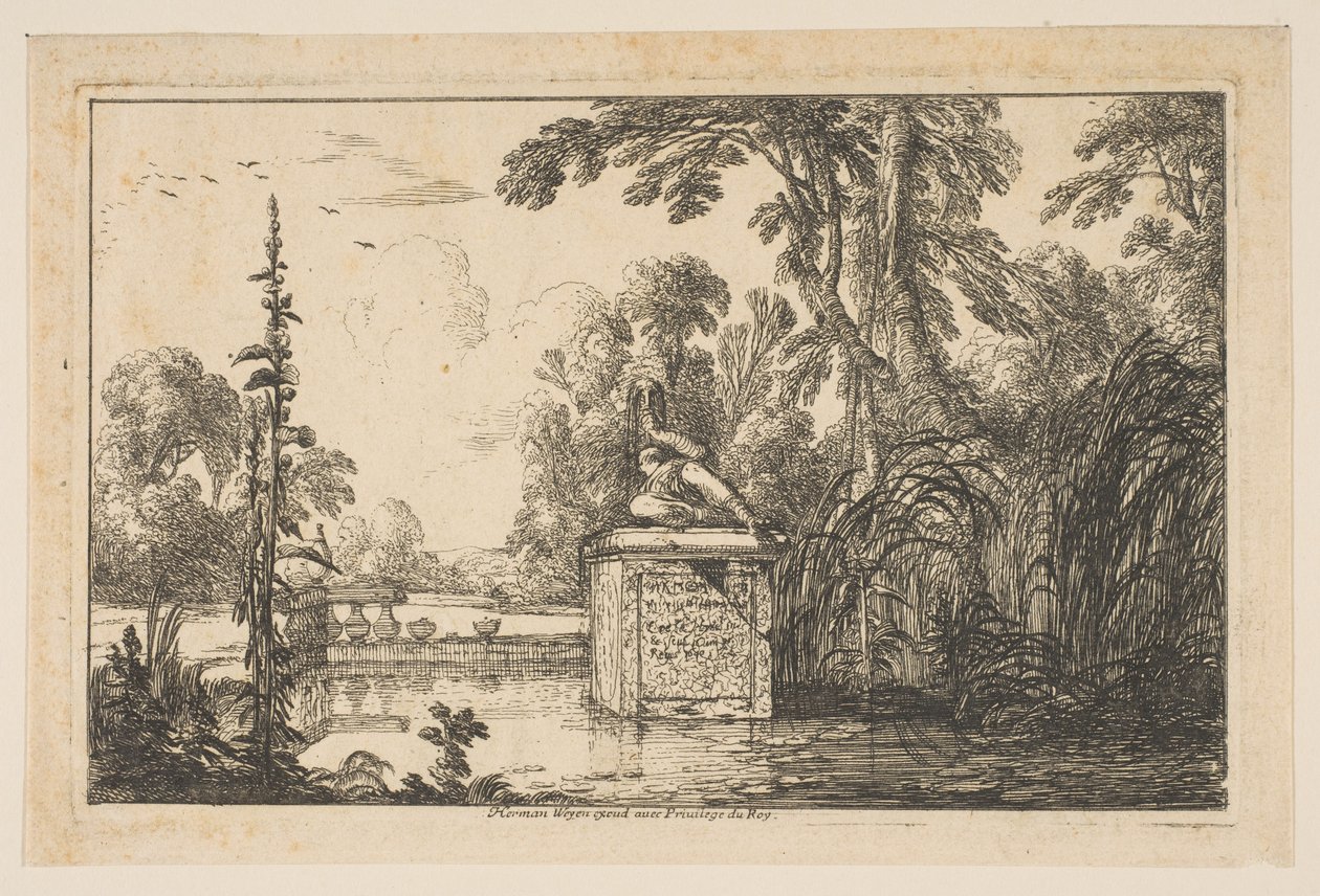 Staw, 1640. autorstwa Laurent de la Hyre