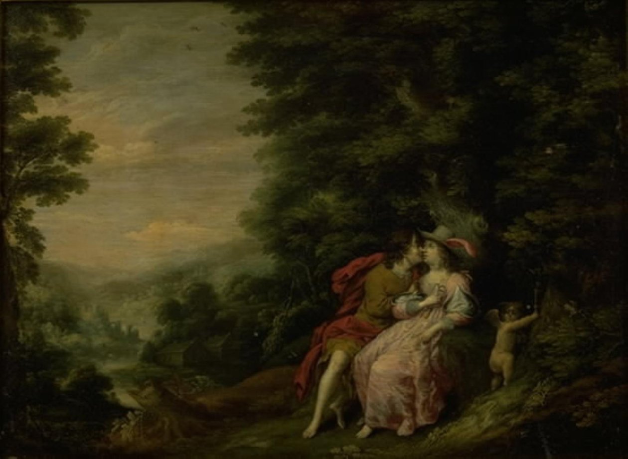 Zakochani autorstwa Laurentius de Neter