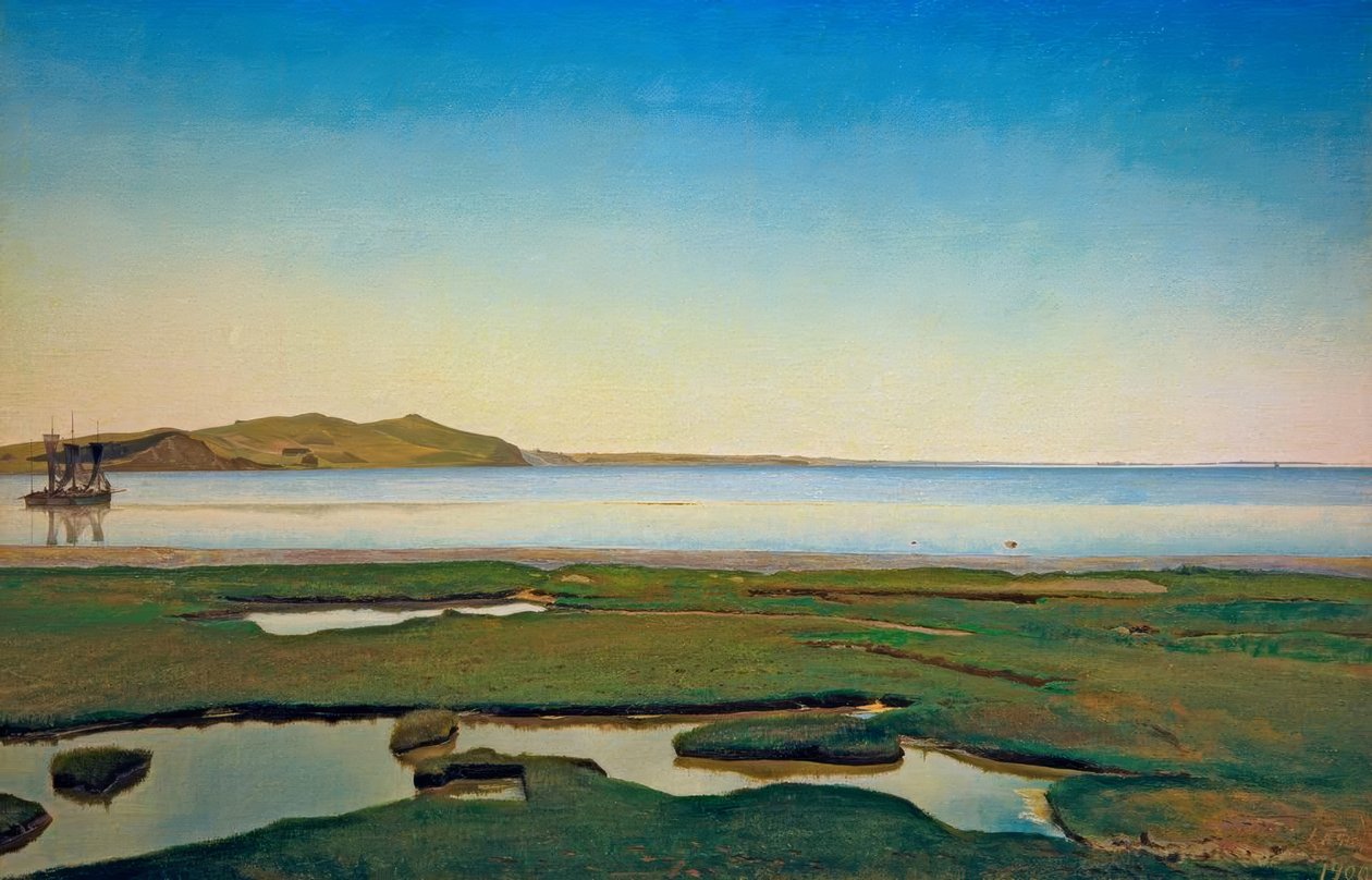 Letni dzień w Roskilde Fjord autorstwa Laurits Andersen Ring