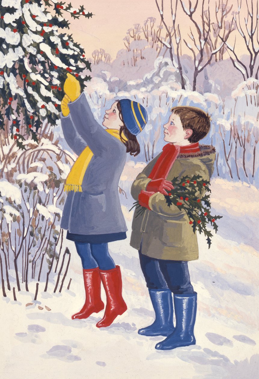 Zbieranie Holly autorstwa Lavinia Hamer