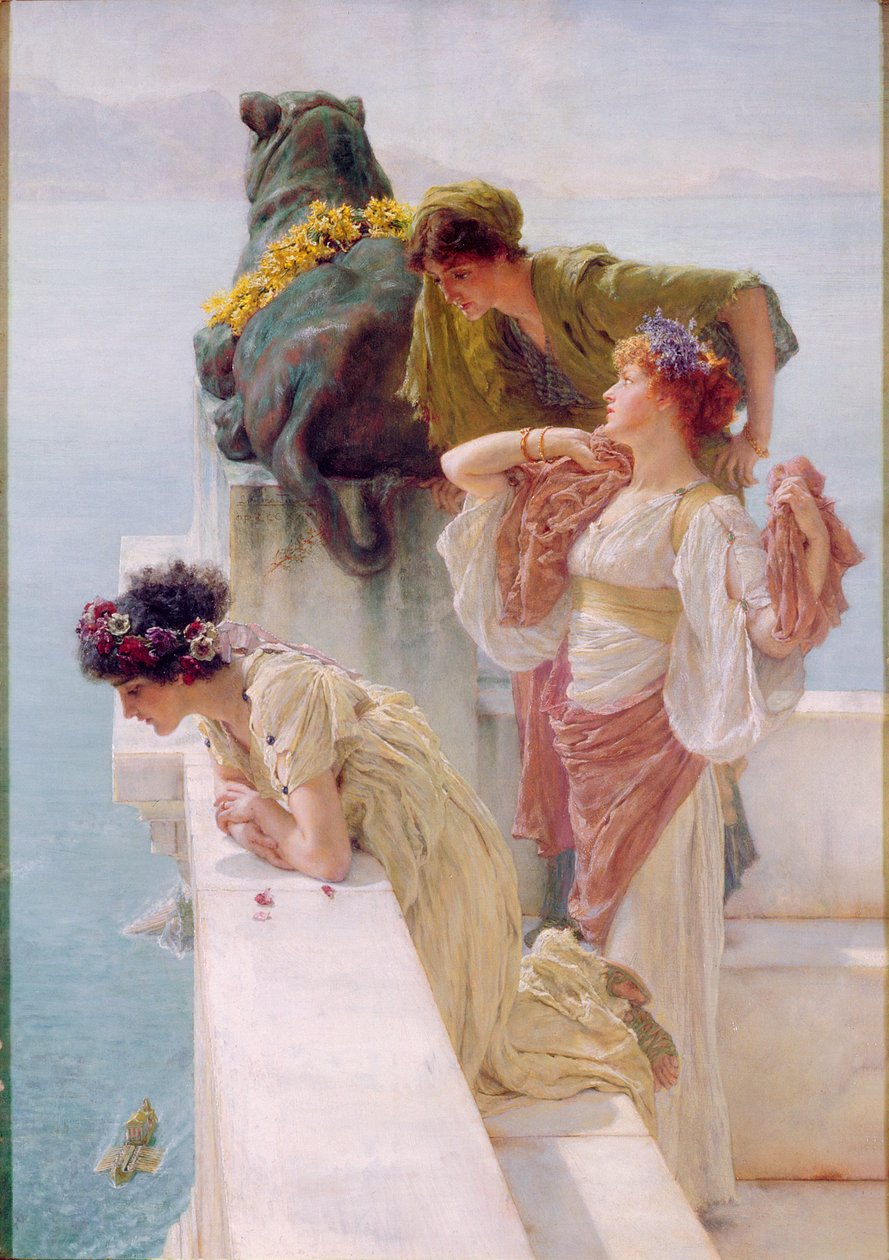Coign of Vantage, 1895 autorstwa Lawrence Alma Tadema