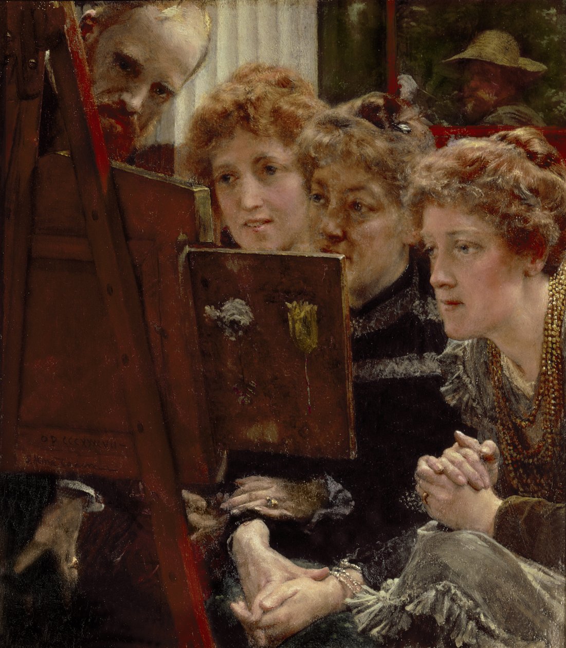 Grupa rodzinna, 1896 autorstwa Lawrence Alma Tadema