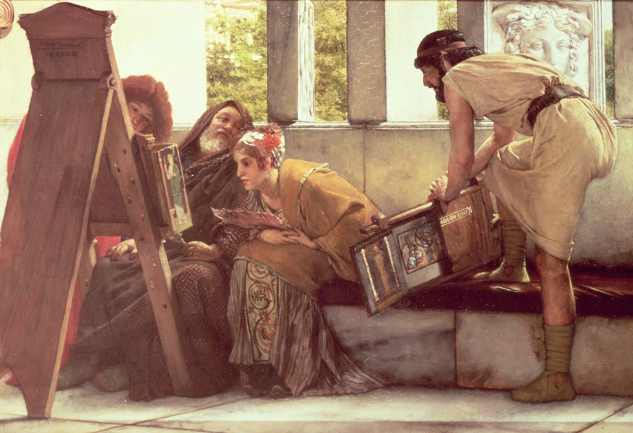 Pracownia rzymska autorstwa Lawrence Alma Tadema