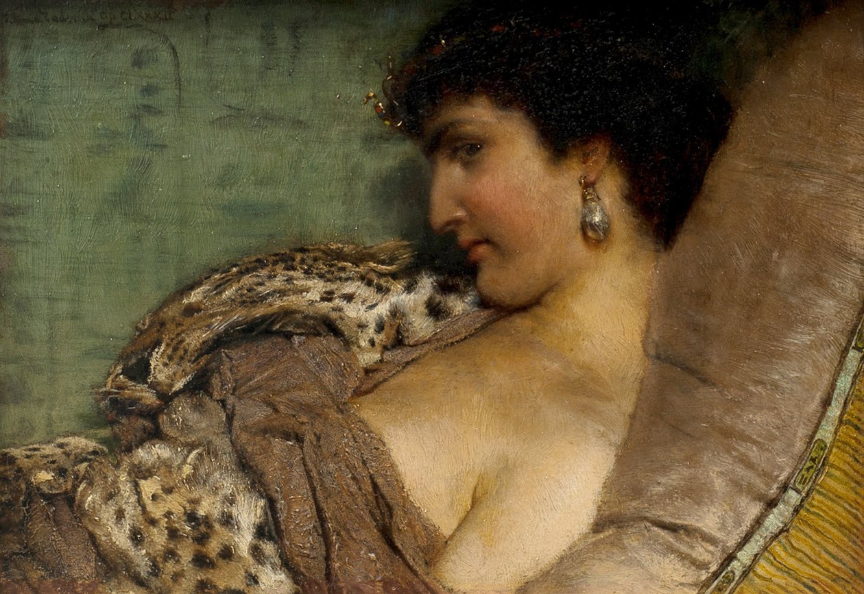 Kleopatra autorstwa Lawrence Alma Tadema