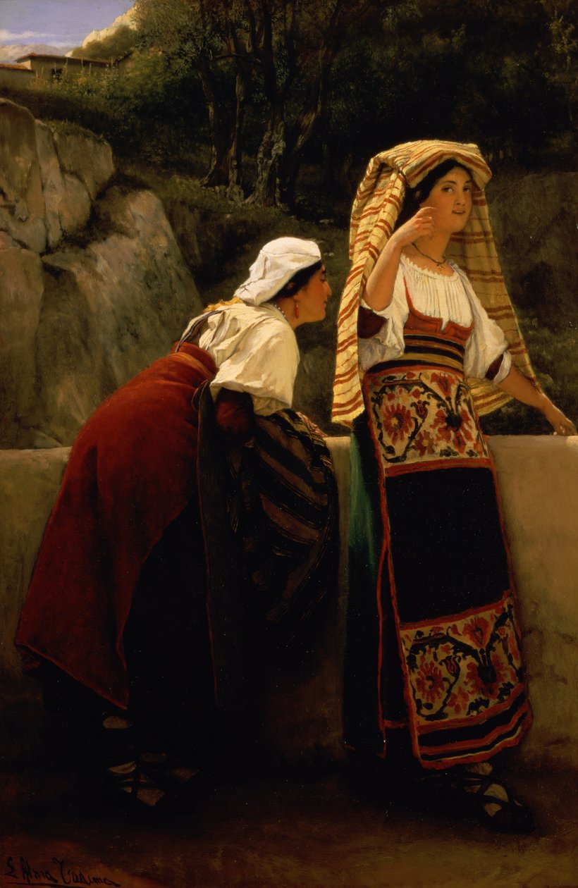Włoskie kobiety z Abruzzo autorstwa Lawrence Alma Tadema