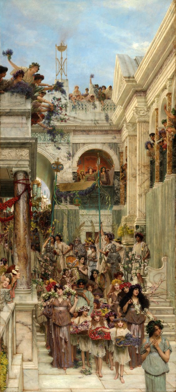 Wiosna autorstwa Lawrence Alma Tadema