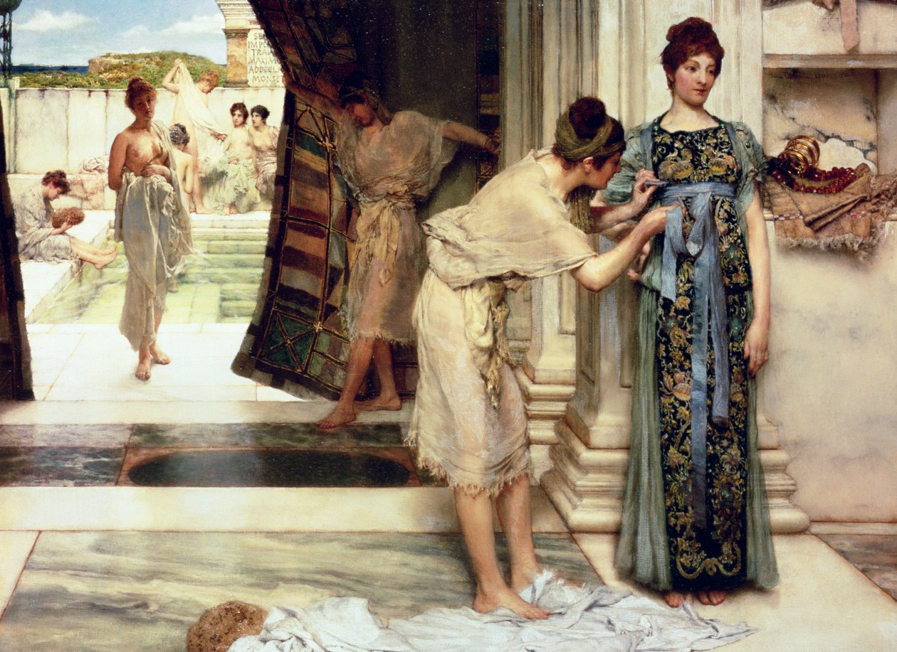 Frigidarium, 1890 autorstwa Lawrence Alma Tadema