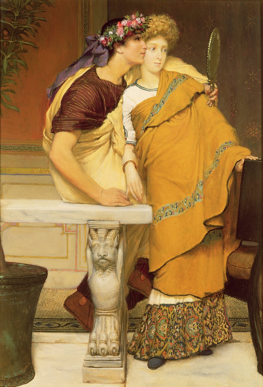 Lustro, 1868 autorstwa Lawrence Alma Tadema