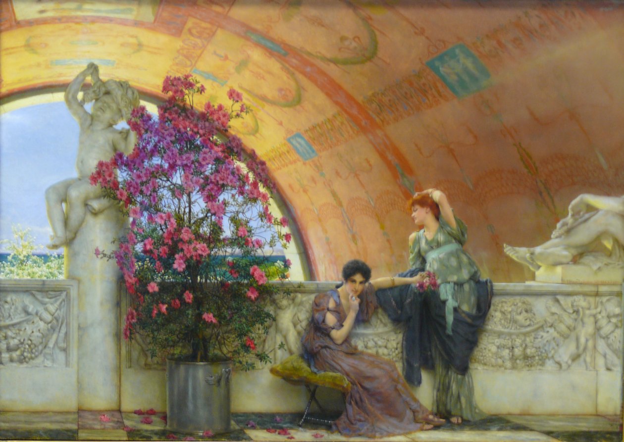 Nieprzytomni rywale autorstwa Lawrence Alma Tadema