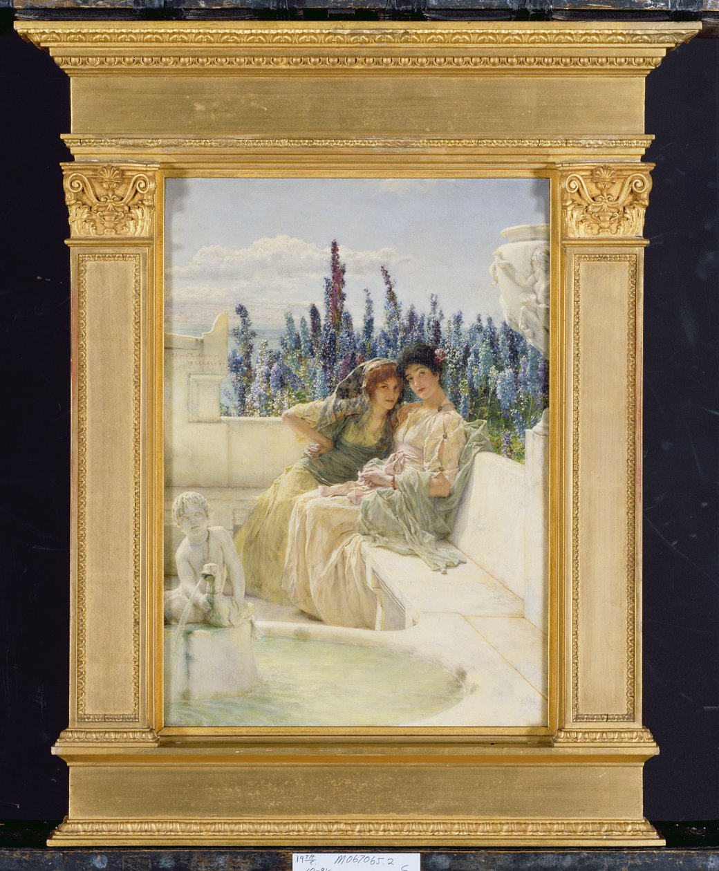 Szeptane południe, 1896 (patrz także 15061) autorstwa Lawrence Alma Tadema