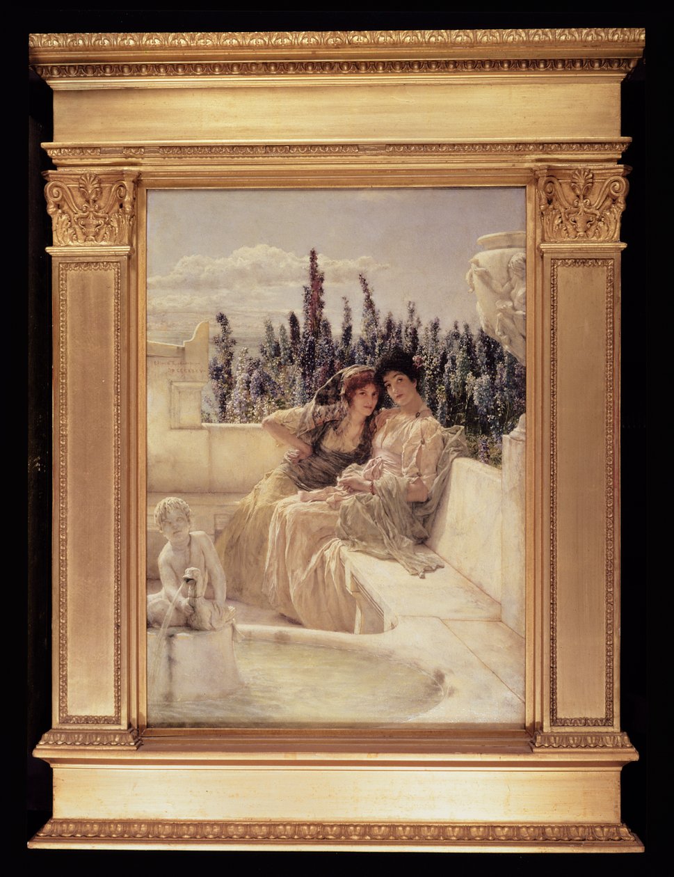 Szeptane południe, 1896 (patrz także 198374) autorstwa Lawrence Alma Tadema