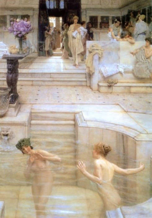  Ulubiony zwyczaj autorstwa Lawrence Alma Tadema