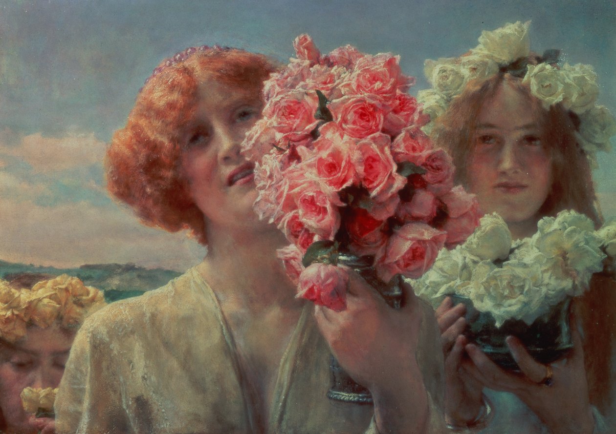 Letnia ofiara, 1911 autorstwa Lawrence Alma Tadema