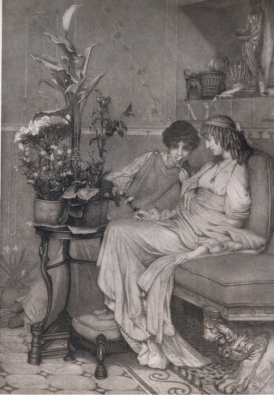 Poufnie, Bibbys Annual autorstwa Lawrence (after) Alma Tadema