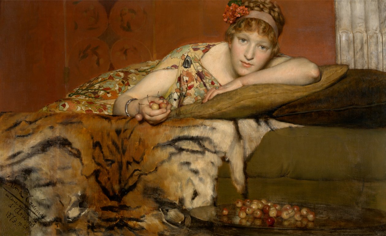 Wiśnie autorstwa Lawrence Alma Tadema