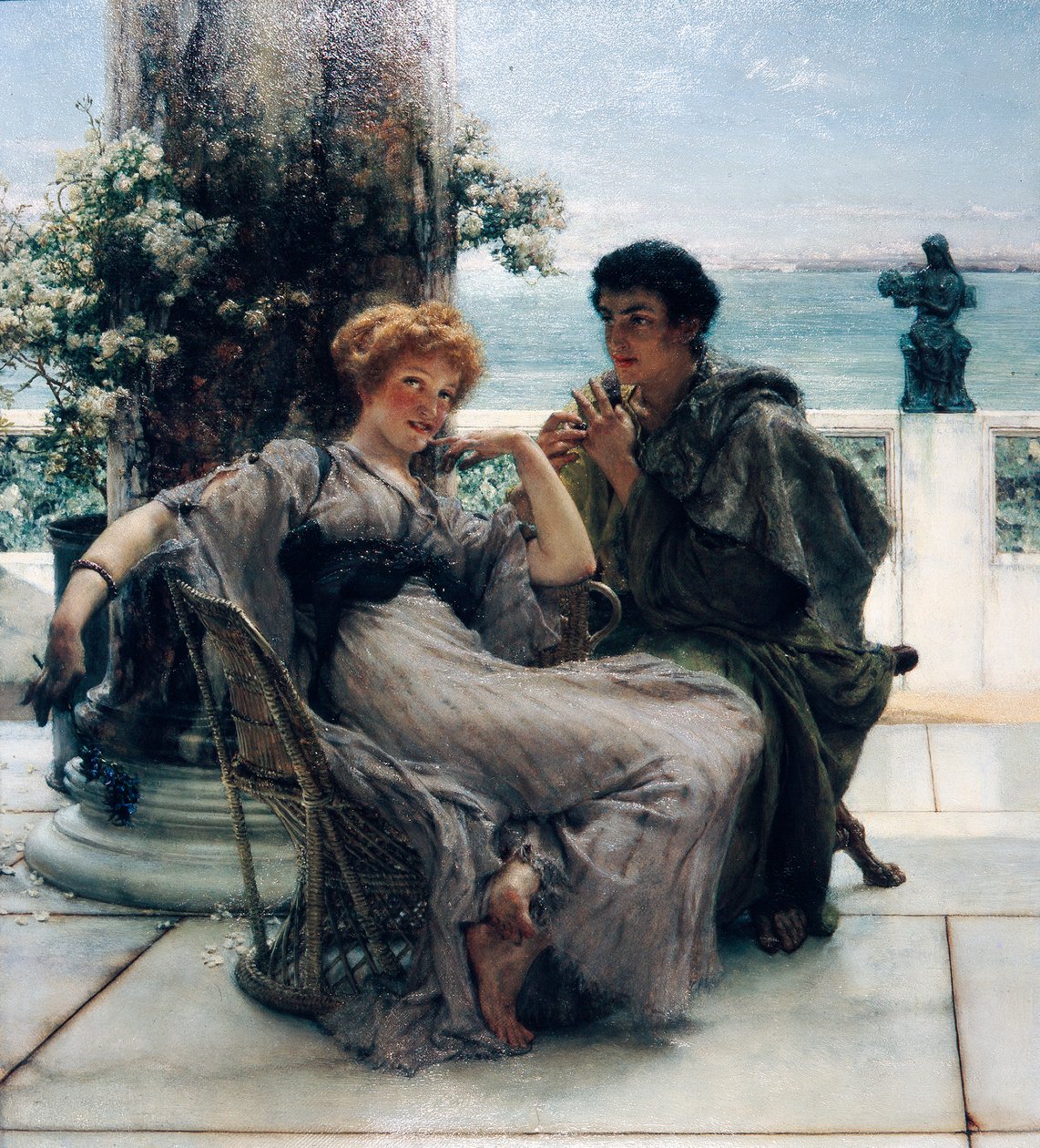 Zaloty (Propozycja) autorstwa Lawrence Alma Tadema